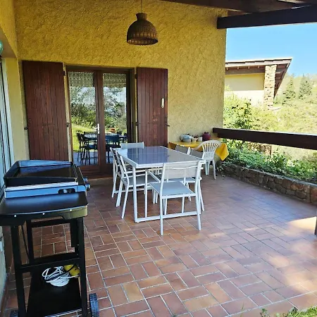 Villa Le Rocher Piscine Et Vue Imprenable Saint-Georges-les-Bains
